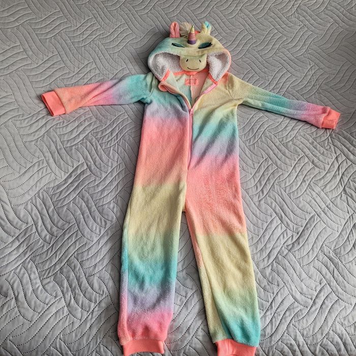 Piżama ,pajacyk jednorożec rozm 122