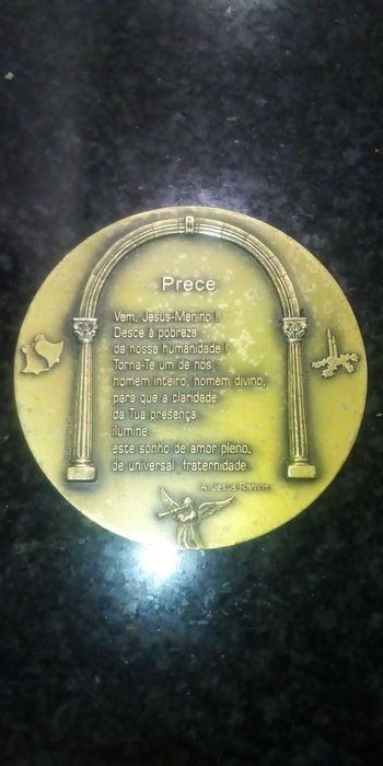 Medalha de natal de 1998, 1997, 1995, em bronze