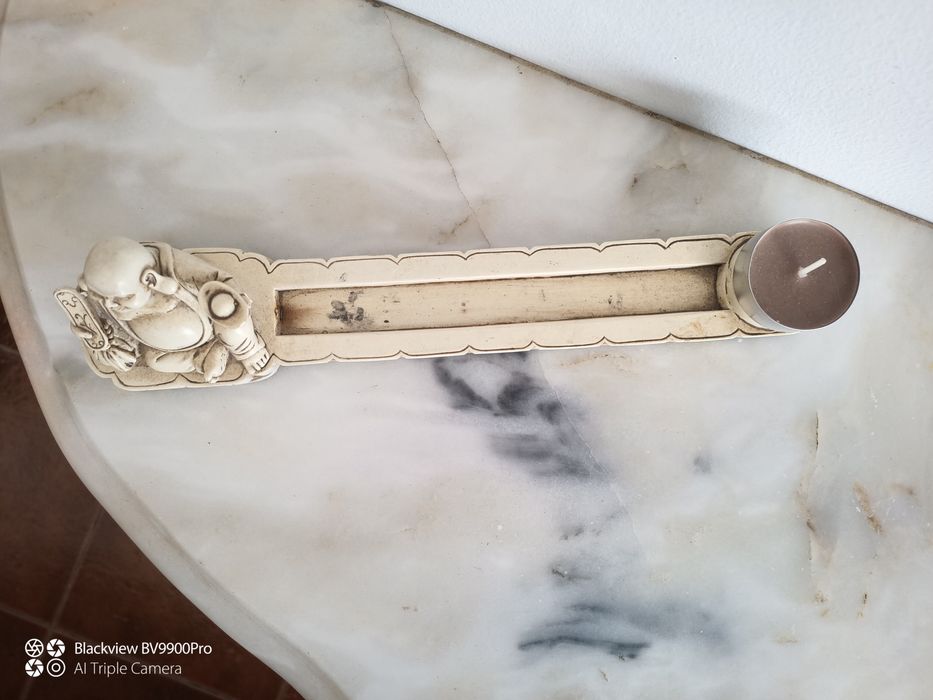 Queimador de incenso pequeno marfinite