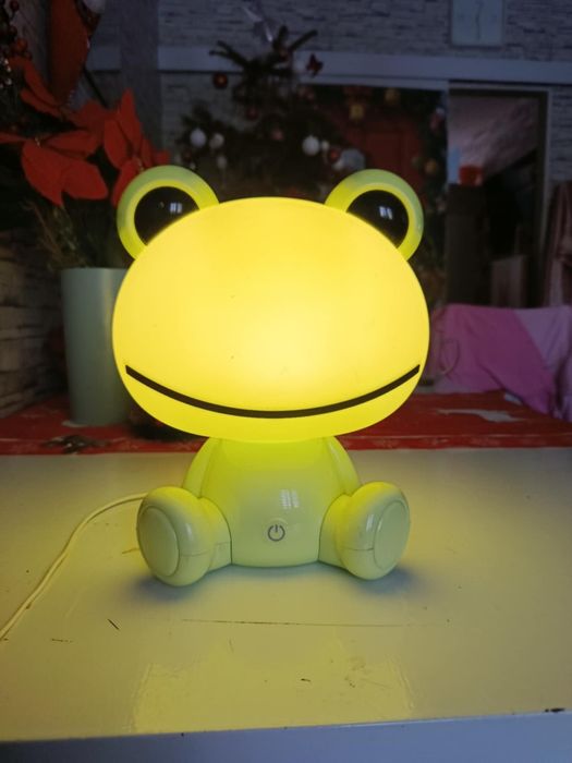 Lampka nocna zabka