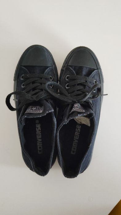 Czarne trampki Converse 36