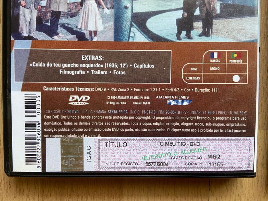 Dvds Jacques Tati