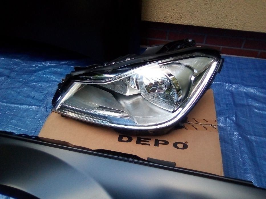 MERCEDES C KLASA W 204 LIFT 2011 - reflektor przedni lewy NOWY