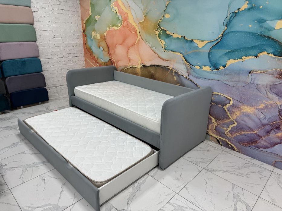 Преміальне дитяче ліжко з шухлядою, ліжка дитячі, сучасні ліжка