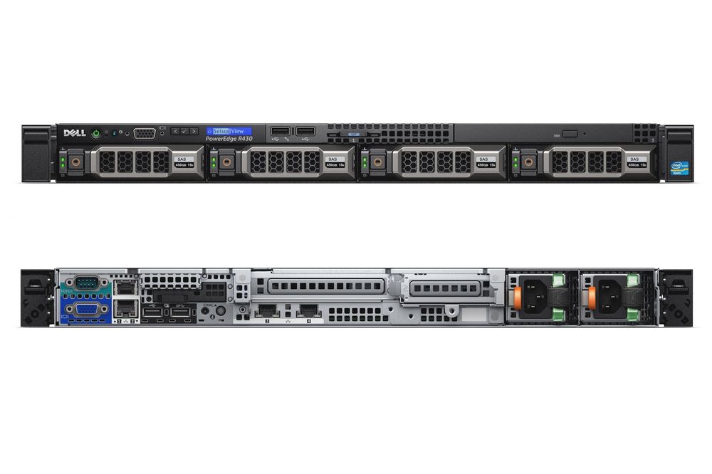 Servidor Dell R430 | 2 x Intel Xenon E5-2620v4 | 64 GB DDR4 | SAS+SSD