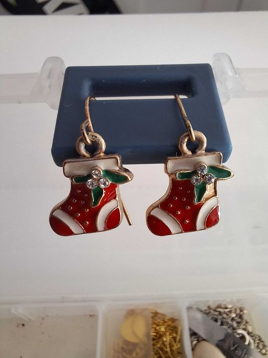 Brincos Natal Bota
