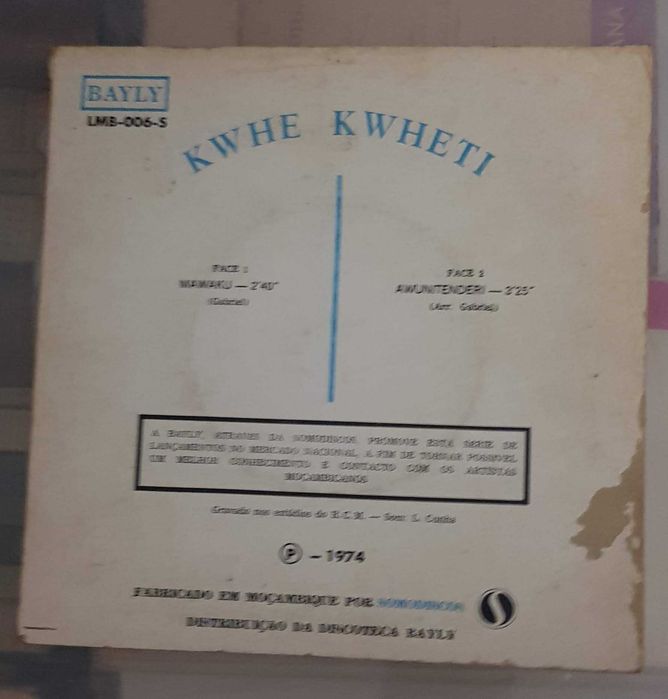LP Kwhe Kwheti 1974