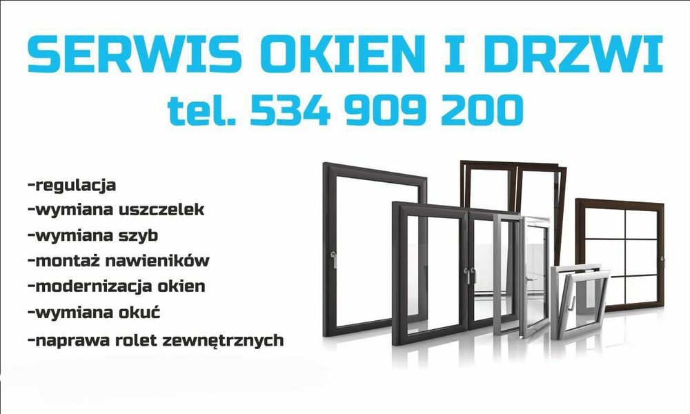 Serwis Naprawa Okien Drzwi Rolet Zewnętrznych