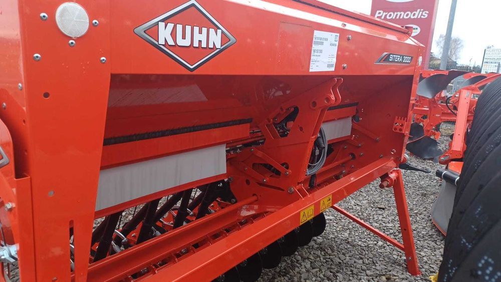 Zestaw uprawowo siewny Kuhn siewnik Sitera 3000 + brona aktywna HRB303