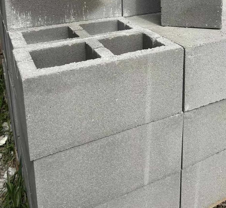 Будівельний шлакоблок 398Х198Х198. Віта-Поштова * Монтаж * Доставка