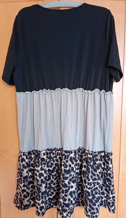 Sukienka oversize lub plus size 48 50 bawełniana