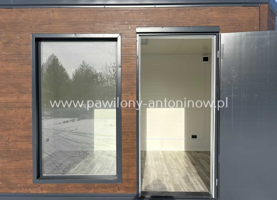 NOWY PAWILON Handlowy Kontener Biurowy Usługowy Sklep Komis - OD RĘKI