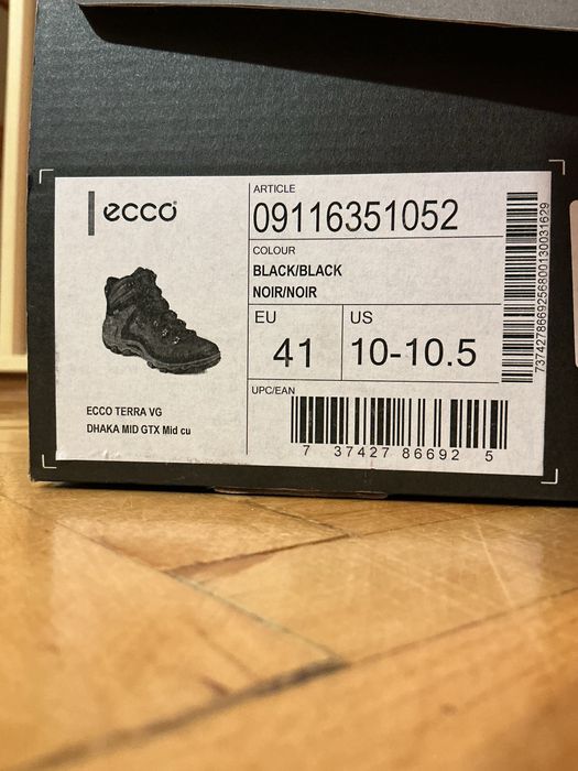 Зимові чоботи ecco 41 розміру