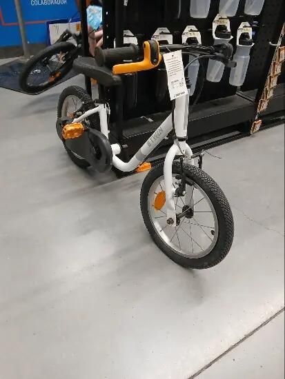 BICICLETA DE CRIANÇA 4-6 ANOS 500 DOCTOGIRL 16 POLEGADAS