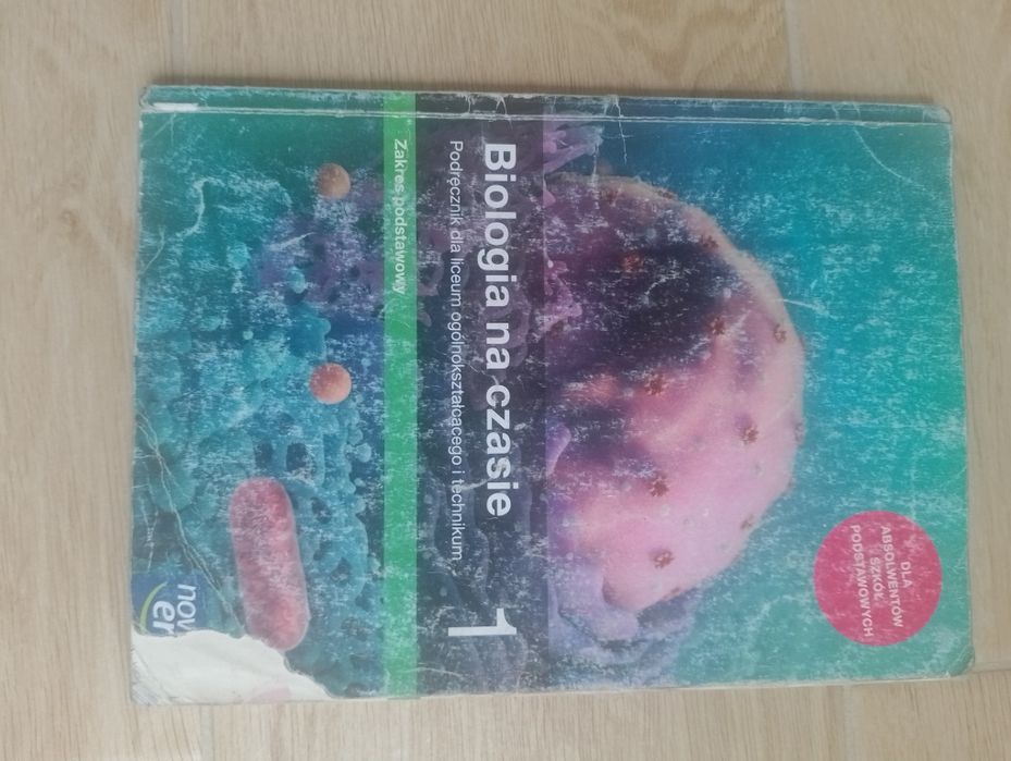 Biologia klasa 1 liceum i technikum poziom podstawowy