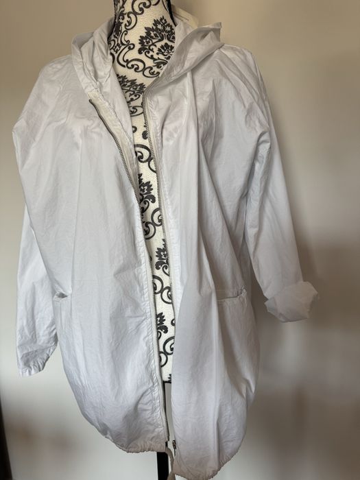 Kurtka parka biala
