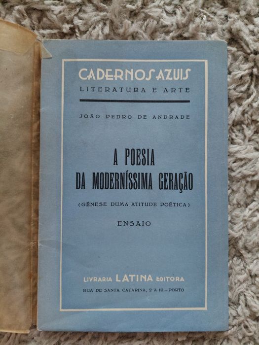 A Poesia da Moderníssima Geração de João Pedro de Andrade