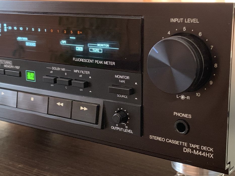 Топова касетна дека Denon DR-M44HX • 3 heads • Direct Drive • Сервіс Німеччина