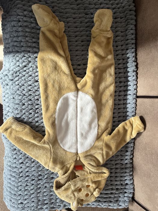 Комбинезон теплый с закрытыми ножками 74 размер