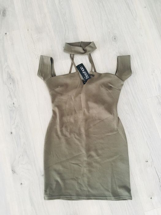 Zielona sukienka Khaki rozmiar 42