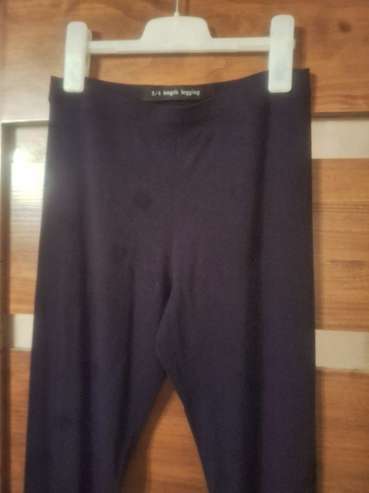 Legginsy,3/4lenght,viskoza,rozm.10,stan bardzo dobry.