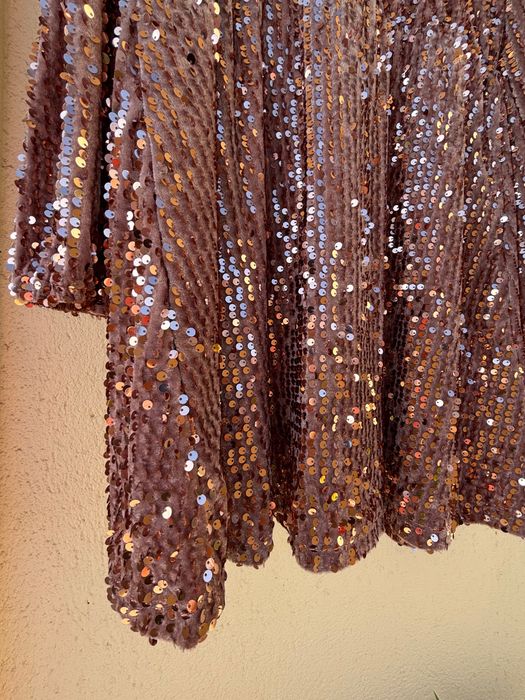 Vestido de lantejoulas para 13-14 anos