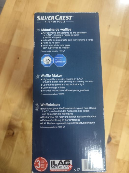 Máquina Wafles SilverCrest