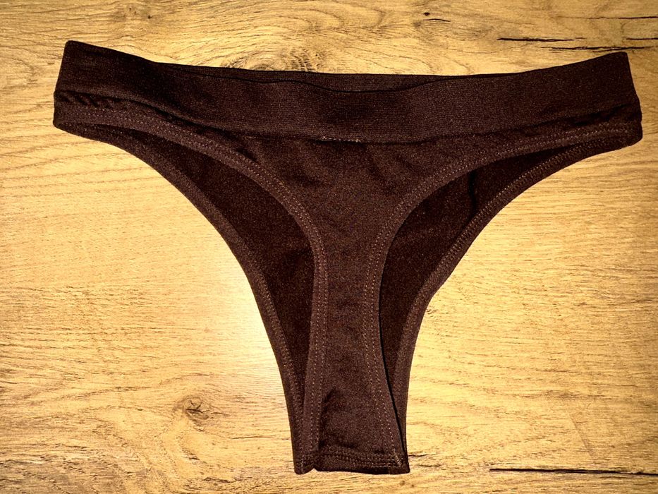 Primark brązowe stringi nowe XS
