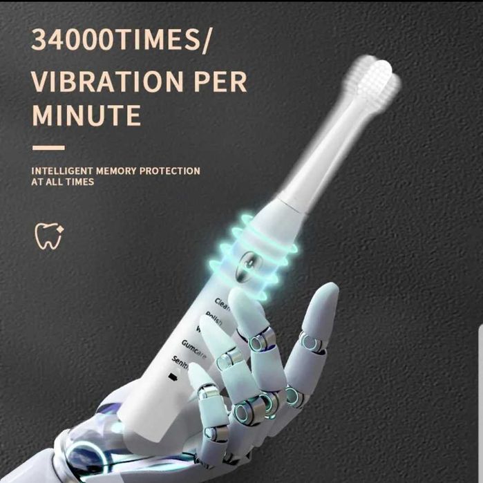 Электрическая зубная щетка. Аккумуляторная