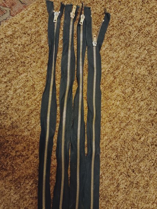 Молнии черные 60см Ремни