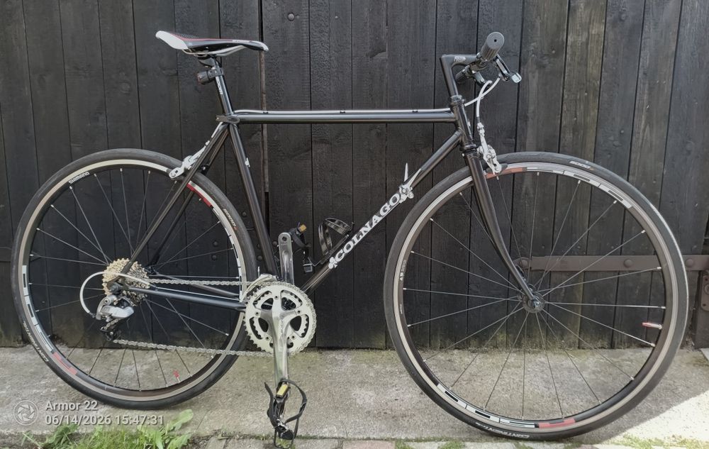 Rower szosa retro flat bar Tiagra Sora Colnago Jan Janssen