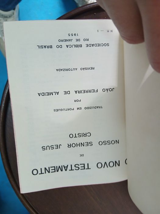 O novo testamento, Sociedade Biblica do Brasil