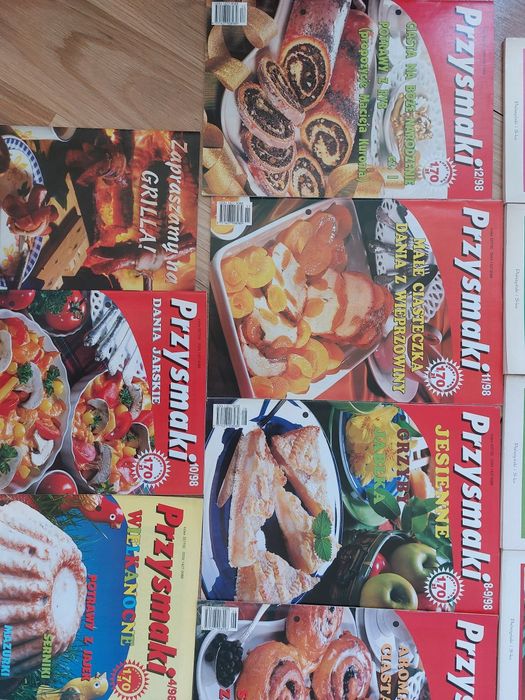 14szt Przepisy czytelników przysmaki ciasta desery sałatki surówki