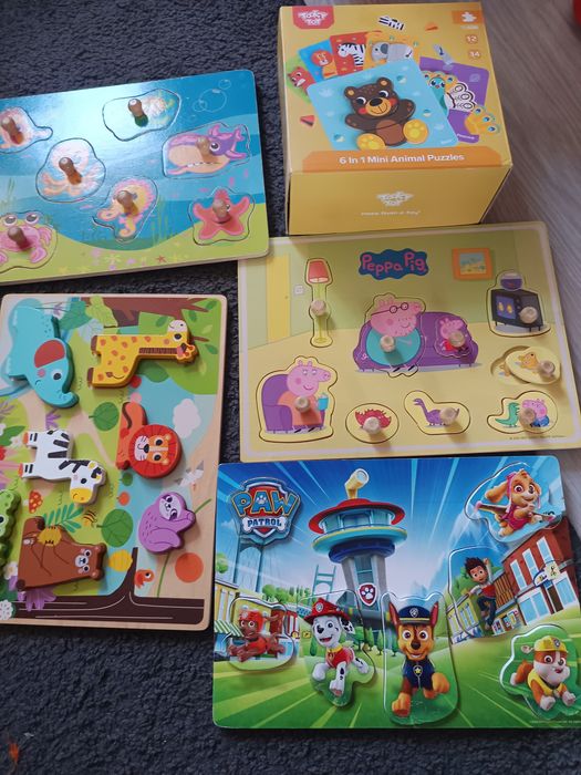 Drewniane puzzle