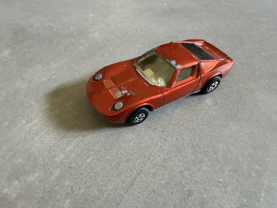 Model Matchbox Speed Kings Lamborghini Miura made in England