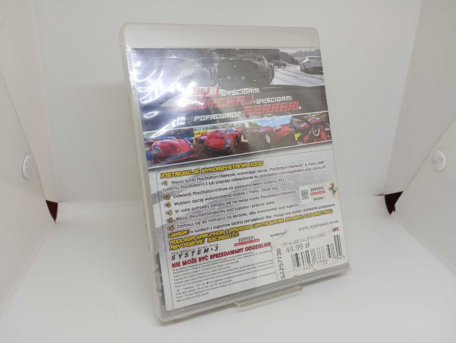Gra Ferrari The Race Experience na konsolę Playstation 3