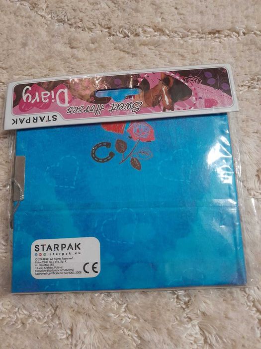 Nowy Pamiętnik dla dzieci Konie Wyprzedaż