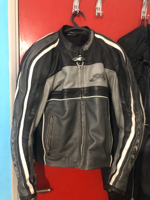 Casaco de cabedal motar