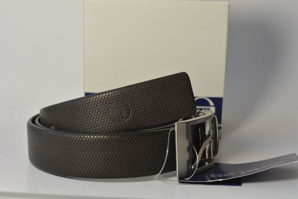 Pasek skórzany Sergio Tacchini made in Italy
