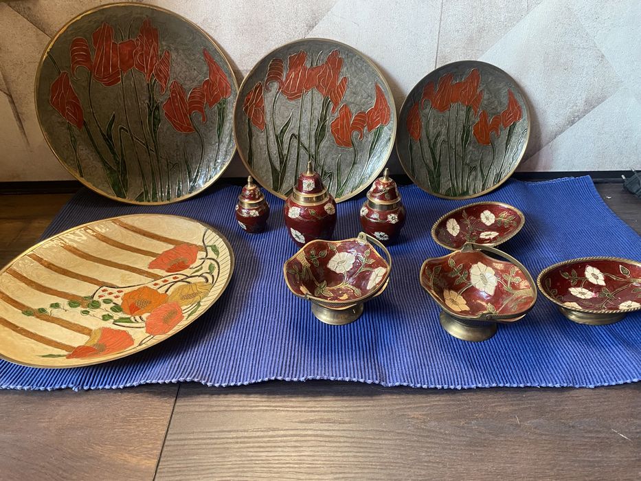 Декор латунь +эмаль