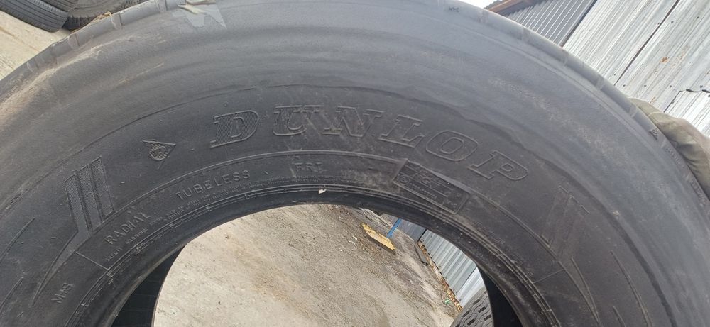 Грузові Шини 385/65/R22.5 4шт Dunlop Колеса Резина Шини Склад