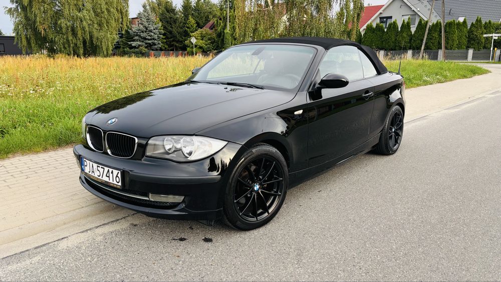 Bmw e88 cabrio 143km czarna ładna