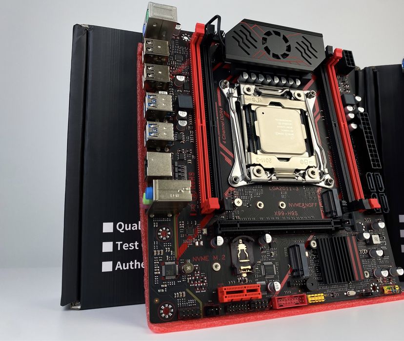 Ігровий комплект X99 Xeon E5 2680v4 Qiyda H9S 16Gb [32gb] ПК Збірка