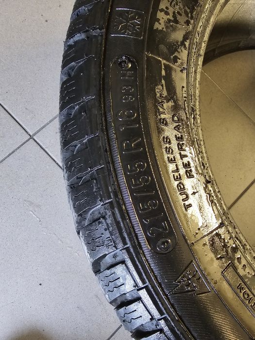 4 pneus Roda 16 215 x 55