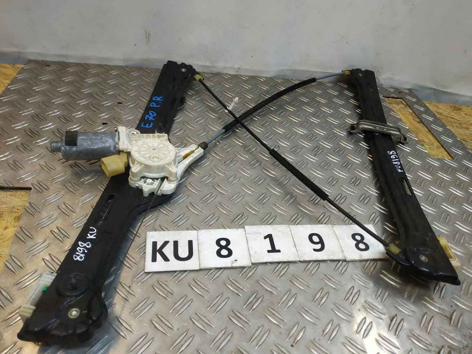 BMW X5 E70 06-13 механізм склопідіймача перед R KU8198 7137020S