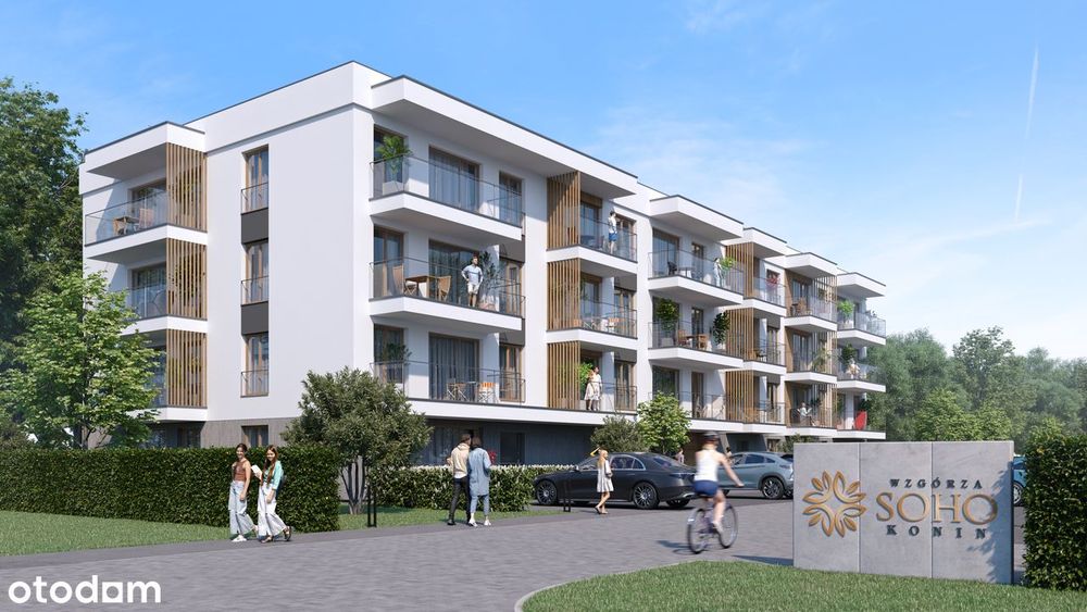 mieszkanie 43,39 m2 Wzgórza Soho Konin