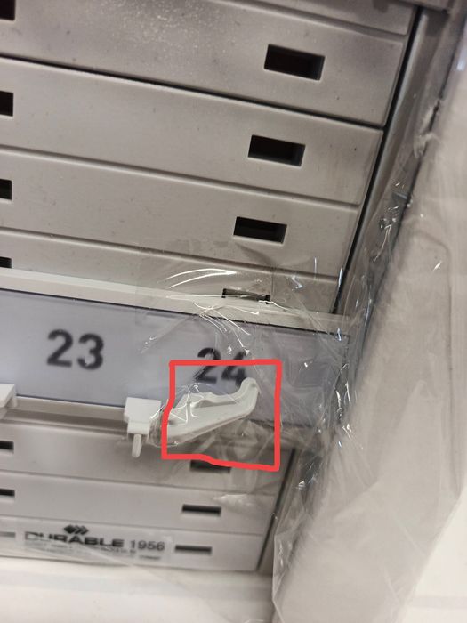 OUTLET Tablica na klucze KEY BOARD na 24 klucze