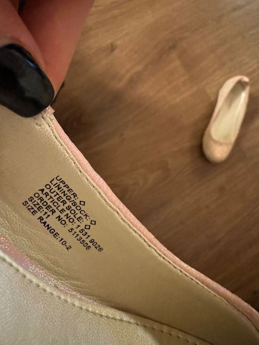 Туфлі святкові на дівчинку, р. 28-29