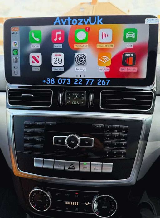 Дисплей Mercedes Benz ML M GL GLS GLE w166 x166 GPS CarPlay Android 16