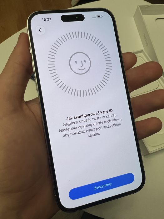 iPhone 14 Pro Max 128GB Silver 95% Kondycji Baterii Jak Nowy